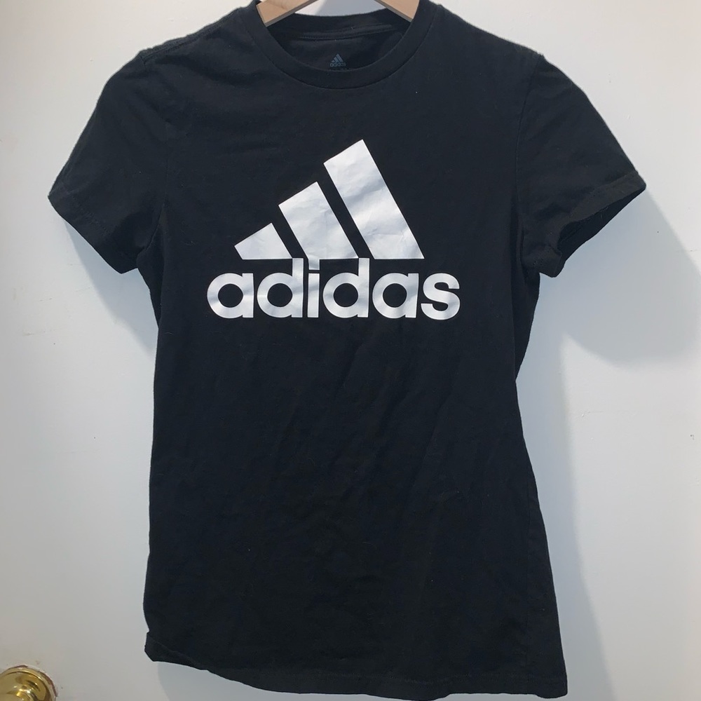 black adidas t-shirt